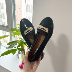 Cooperative Black Penny Loafers Size 7.5